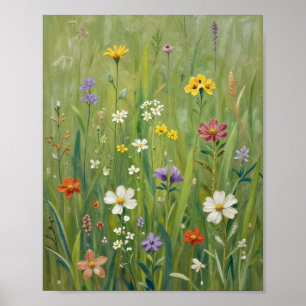 Ethereal Symphony of the Wild: A Sun-Drenched Morn Poster
