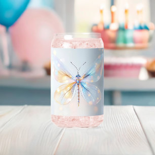 Ethereal Transparent Wing Design: Delicate Fantasy Can Glass