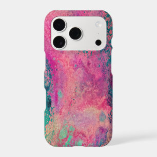 “Ethereal Vellum” – Pink Teal Blue Abstract