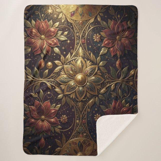 Ethereal Vision – Beyond Reality2 Sherpa Blanket (Front)