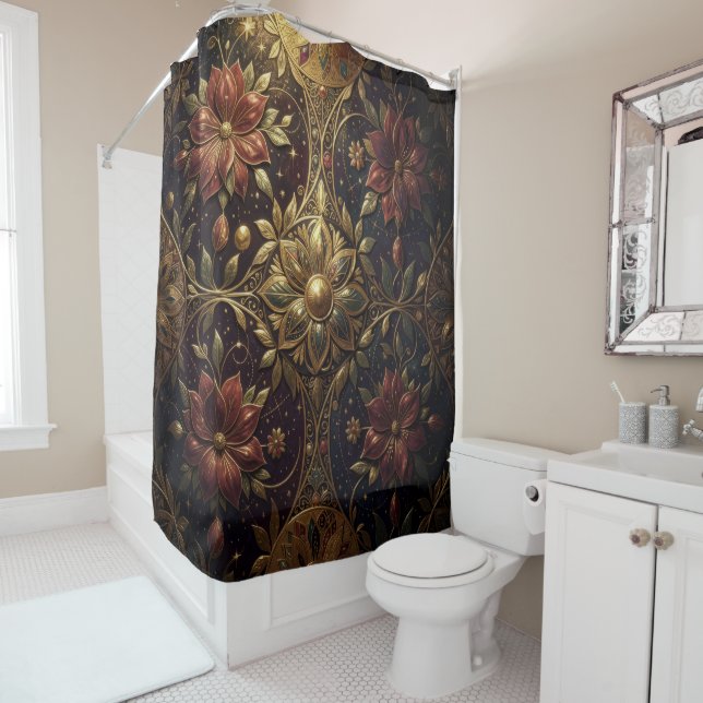 Ethereal Vision – Beyond Reality2 Shower Curtain (In Situ)