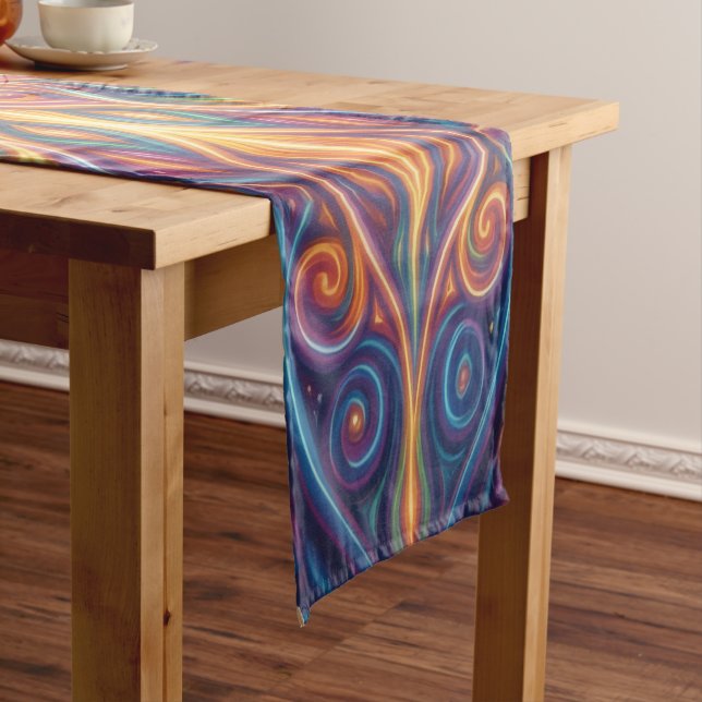 Ethereal Vision – Beyond Reality44 Short Table Runner (In Situ)