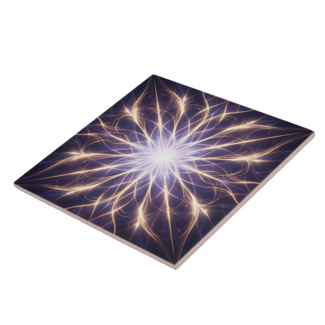 Ethereal Vision – Beyond Reality56 Ceramic Tile (Side)