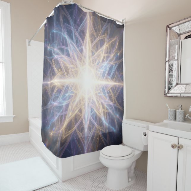 Ethereal Vision – Beyond Reality.59 Shower Curtain (In Situ)