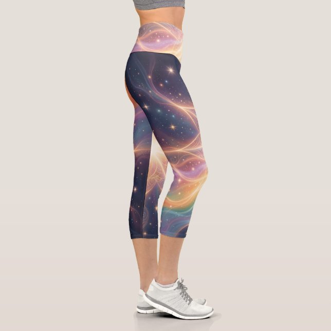 Ethereal Vision – Beyond Reality.96 Capri Leggings (Right)