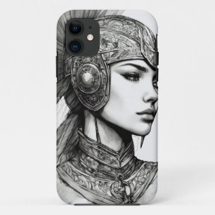 "Ethereal Warrior: Profiling the Inner Goddess in iPhone 11 Case