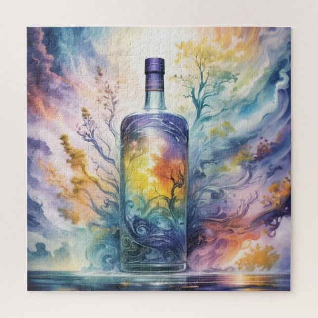 Ethereal Whispers - Magical Potion Bottle Jigsaw Puzzle (Vertical)