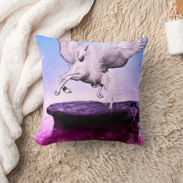Ethereal wings dreamscape cushion (Blanket)