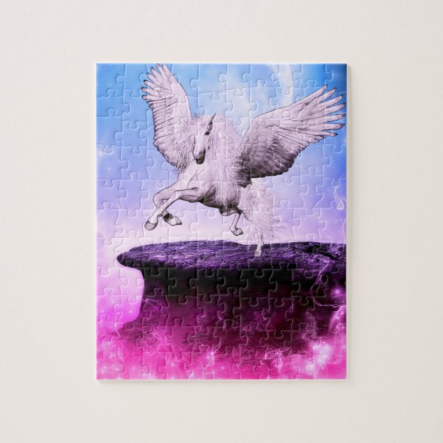 Ethereal wings dreamscape jigsaw puzzle (Vertical)