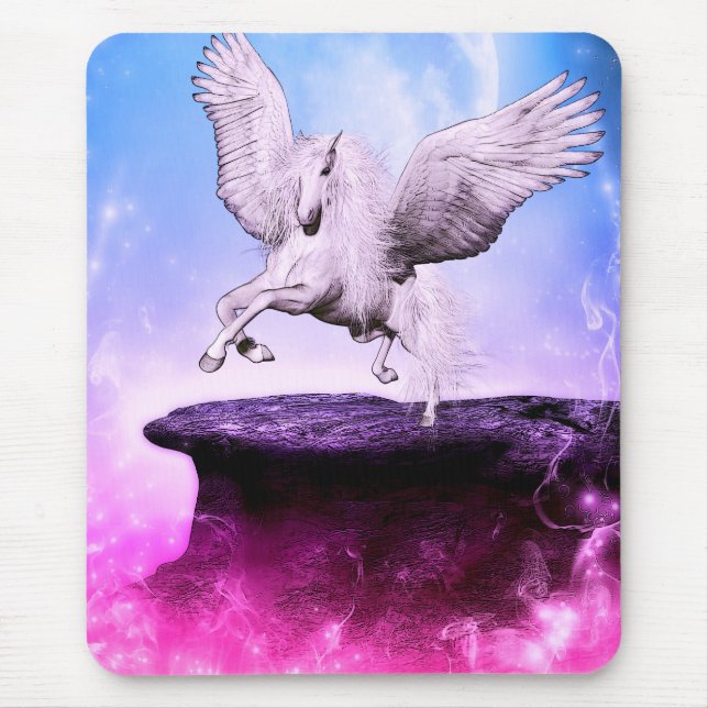 Ethereal wings dreamscape mouse pad (Front)