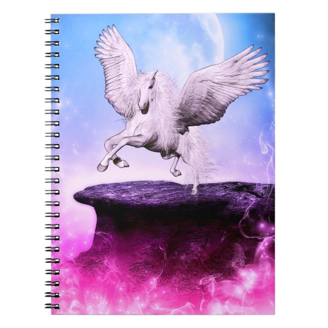 Ethereal wings dreamscape notebook (Front)