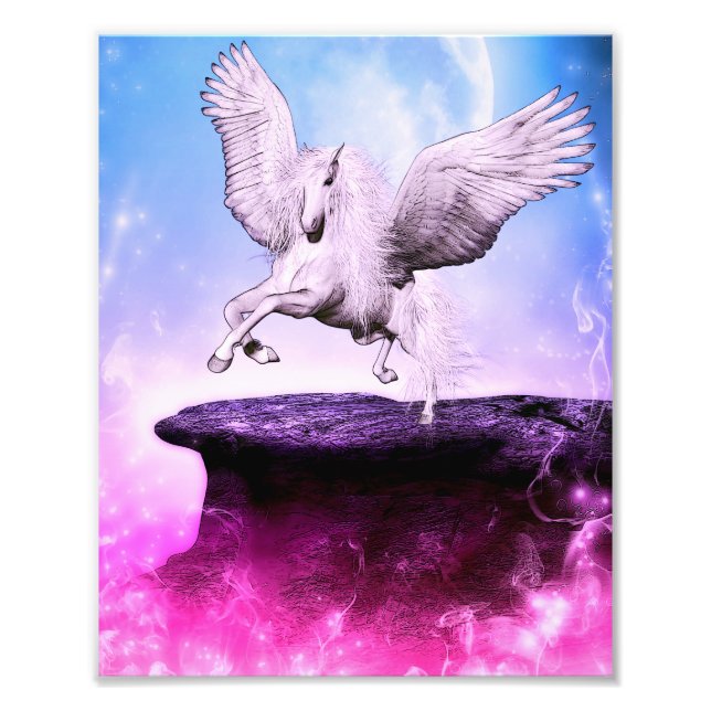 Ethereal wings dreamscape photo print (Front)