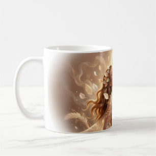 Ethereal Young Lovers in Golden Light Mug
