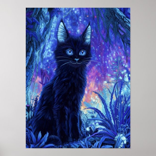 EtherealForestCat Poster (Front)