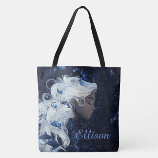 Ethereally Blue Tote Bag