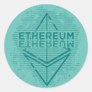 Ethereum Binary sticker