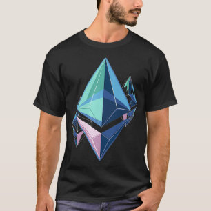 Ethereum Blockchain Cryptocurrency ETH Premium  T-Shirt