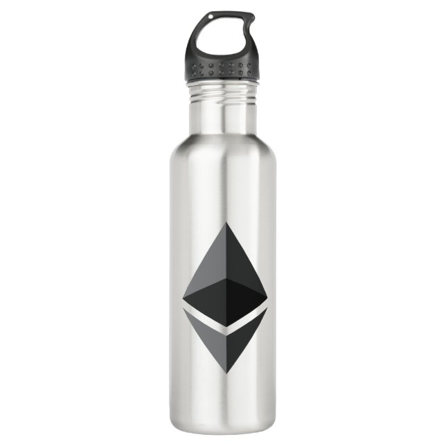 ethereum-cryptocurrency 710 ml water bottle (Front)