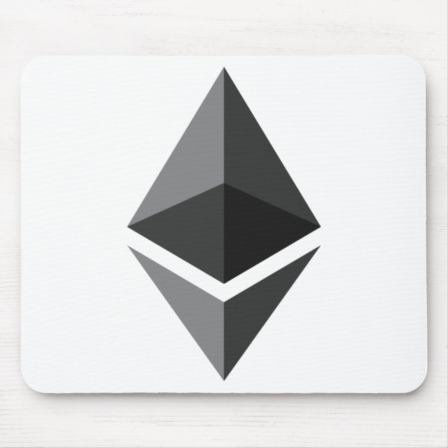 ethereum-cryptocurrency mouse pad (Front)