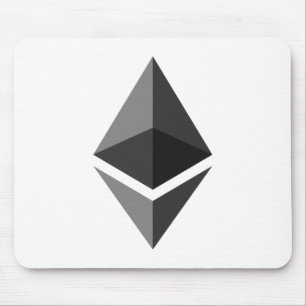 Ethereum Logo Only Mouse Pad