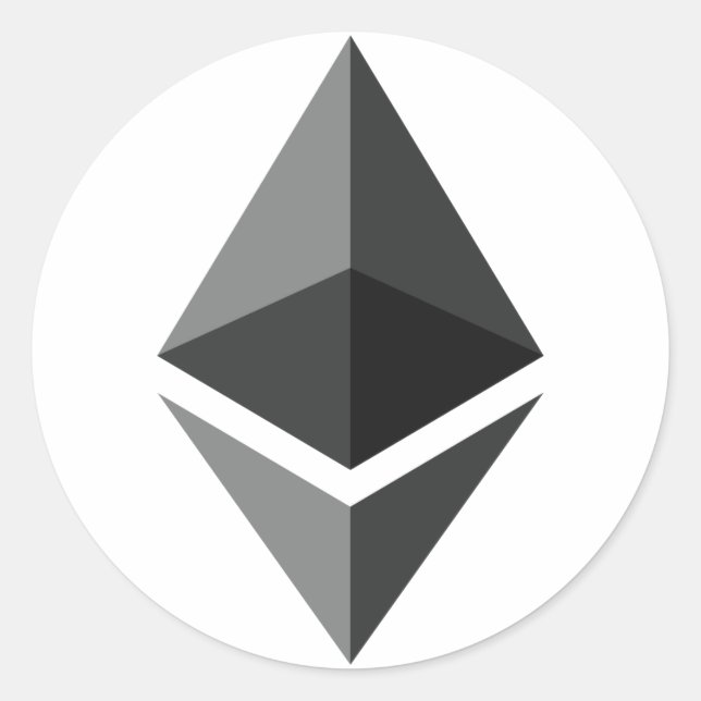 Ethereum Logo Sticker (Front)