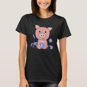 Ethereum Piggy Bank Hodl Coins Hold Digital T-Shirt