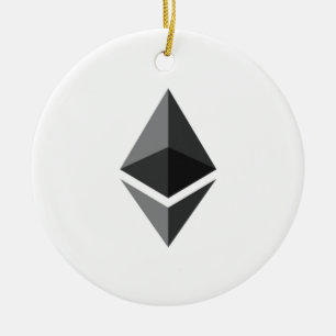 Ethereum Round Hanging Ornament