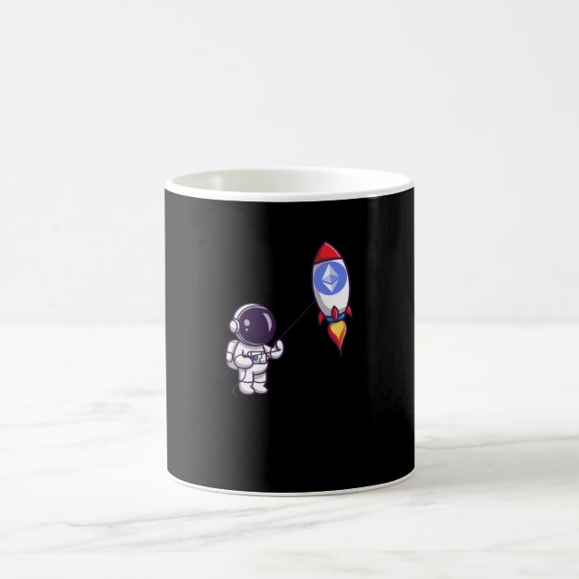 Ethereum To The Moon Eth Krypto Wsb Coffee Mug (Center)