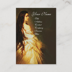 ETHERNAL BEAUTY Hair Salon Day Spa., Makeup Artist Business Card