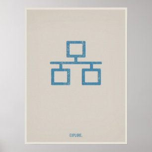 Ethernet minimalistic poster