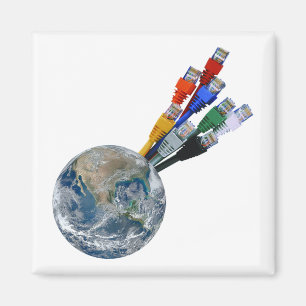 Ethernet Network Connected Earth Magnet