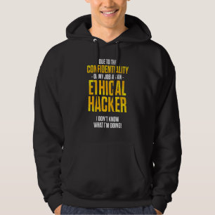 Ethical Hacker Cybersecurity It Pen Tester  21 Hoodie