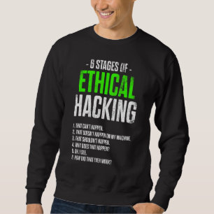 Ethical Hacker Cybersecurity It Pen Tester Sweatshirt