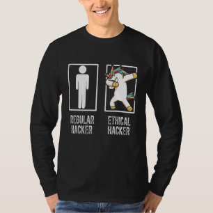 Ethical Hacker Cybersecurity IT Pen Tester T-Shirt