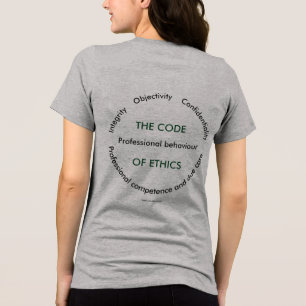 "Ethics! Ethics! Ethics!" Tri-Blend Shirt