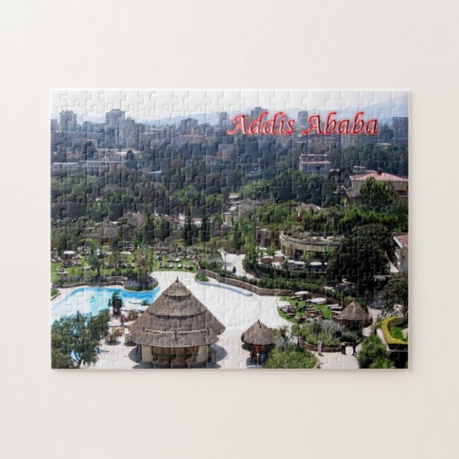 Ethiopia - Addis Ababa - Jigsaw Puzzle (Horizontal)