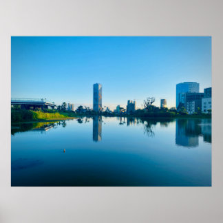 Ethiopia Addis Ababa Skyline Friendship Park Poster