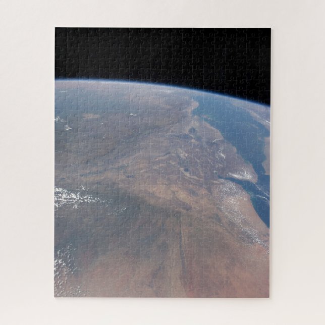 Ethiopia And Part Of The Red Sea Jigsaw Puzzle (Vertical)