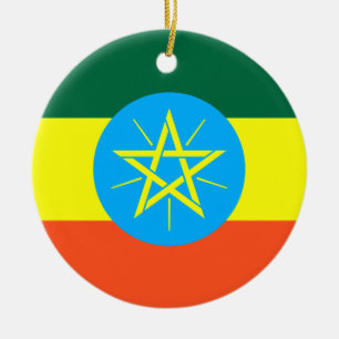 Ethiopia Ceramic Ornament