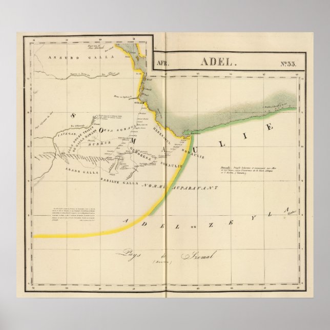 Ethiopia, Djibouti 33 Poster (Front)