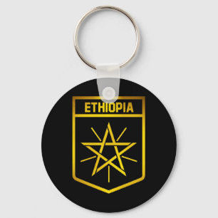 Ethiopia Emblem Key Ring