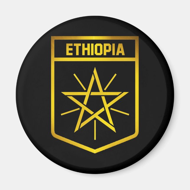 Ethiopia Emblem Magnet (Front)