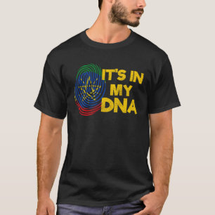 Ethiopia Ethiopian DNA Africa Flag Proud Love Mela T-Shirt