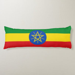 Ethiopia Flag Body Cushion