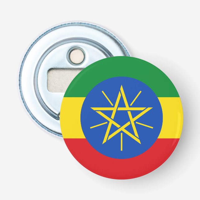Ethiopia Flag Bottle Opener (Front)