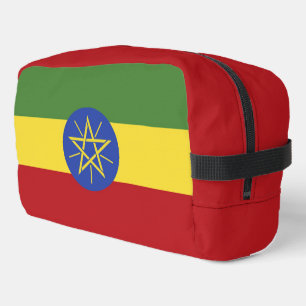 Ethiopia flag dopp kit