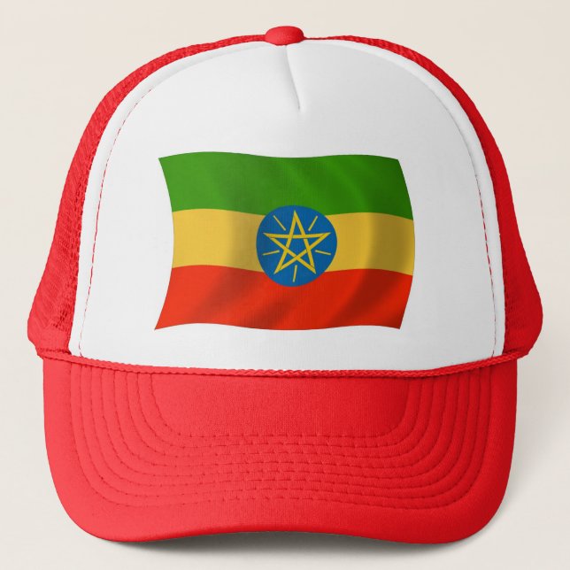 Ethiopia Flag Hat (Front)