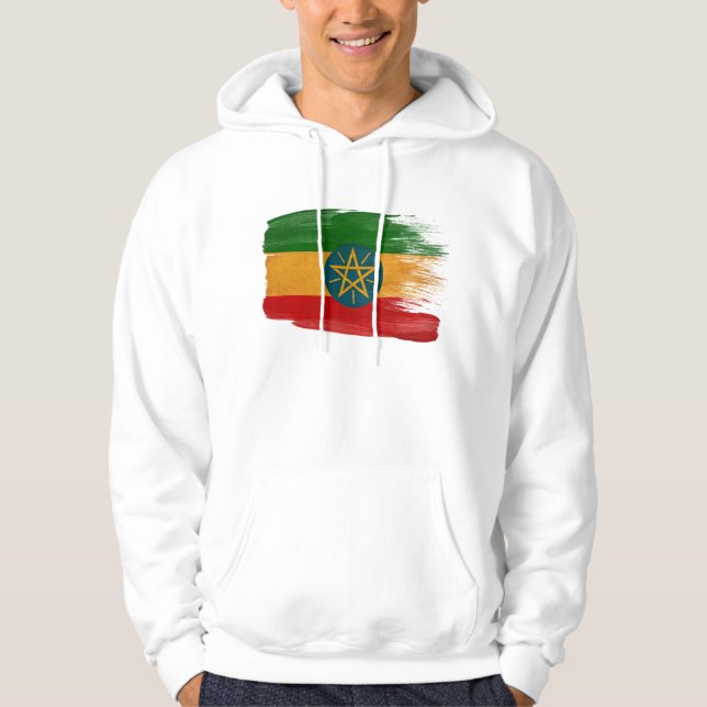 Ethiopia Flag Hoodie (Front)