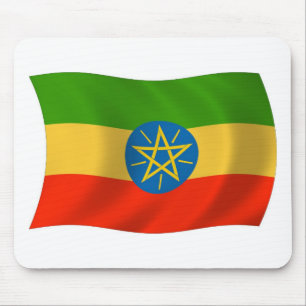 Ethiopia Flag Mousepad