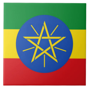 Ethiopia Flag Tile